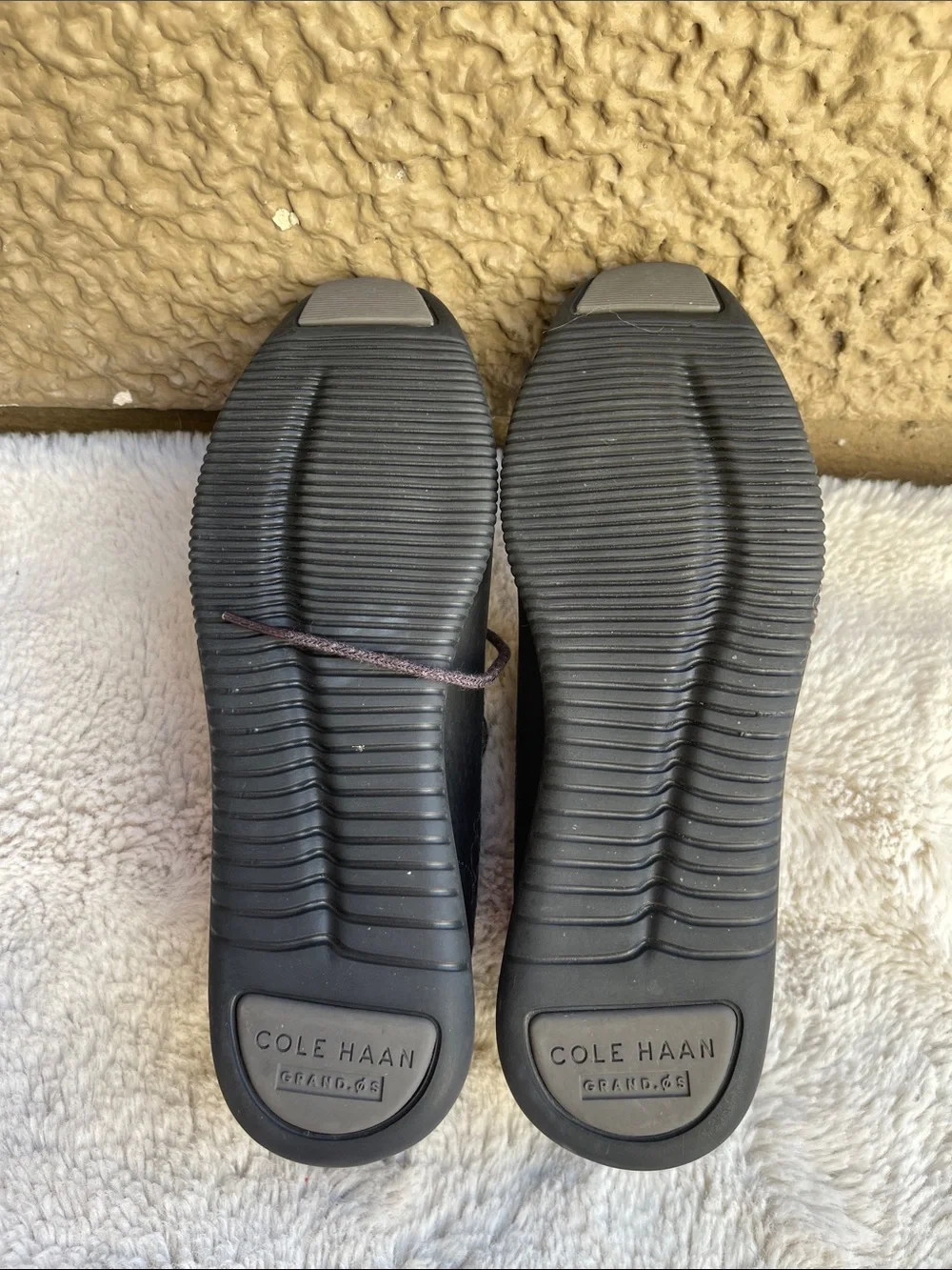 Cole Haan Lace-Up Stitchlite Shoes in Black & Gray Size 8